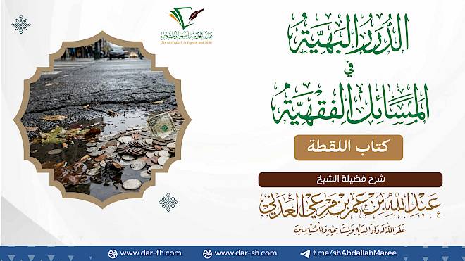 كتاب اللقطة ( مكتمل )